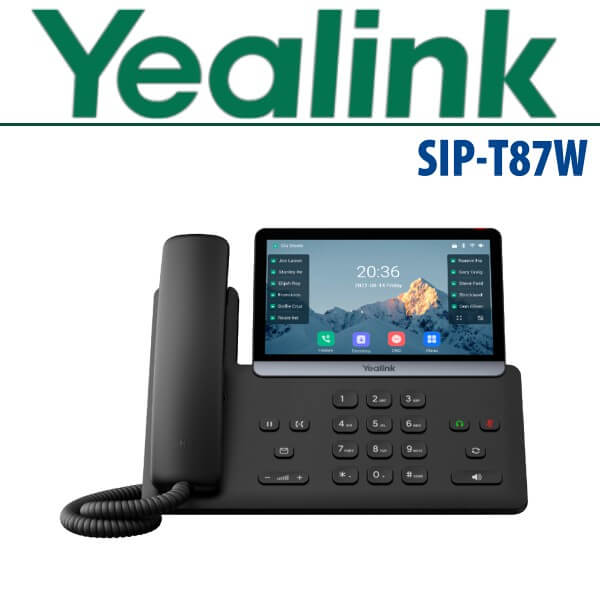 Yealink SIP-T87W Pinnacle IP Phone Dubai