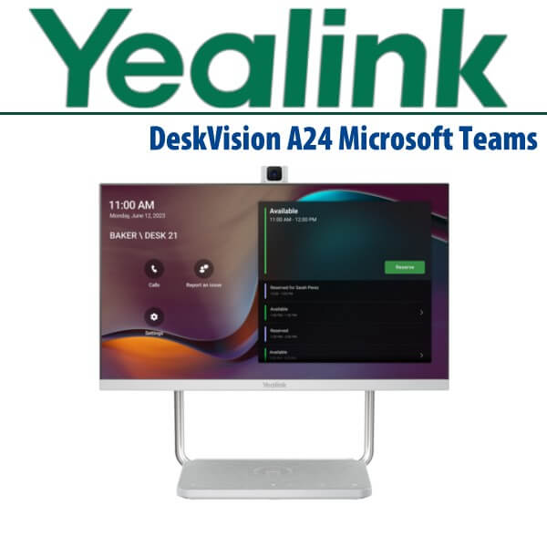 Yealink DeskVision A24 Microsoft Teams Room on Android Dubai